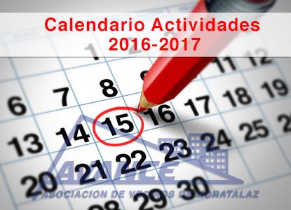 Calendario Actividades 2016-2017