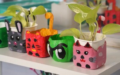 Creatividad con reciclaje